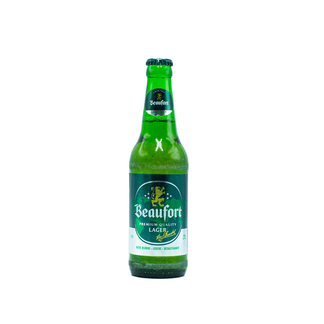 Beaufort light blonde beer premium quality 5% 330ml