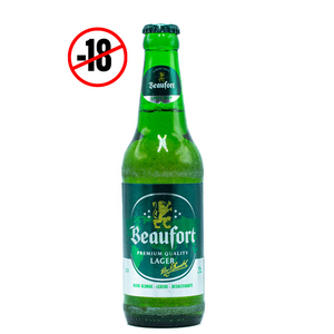 Beaufort light blonde beer premium quality 5% 330ml
