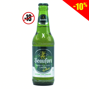 Beaufort light blonde beer premium quality 5% 330ml