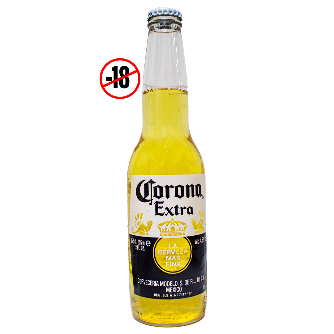 Corona Extra beer, the finest beer 4.5% 355ml