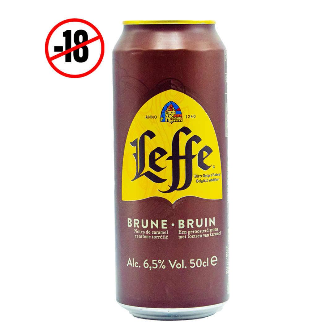 Leffe dark beer 6.5% 500ml