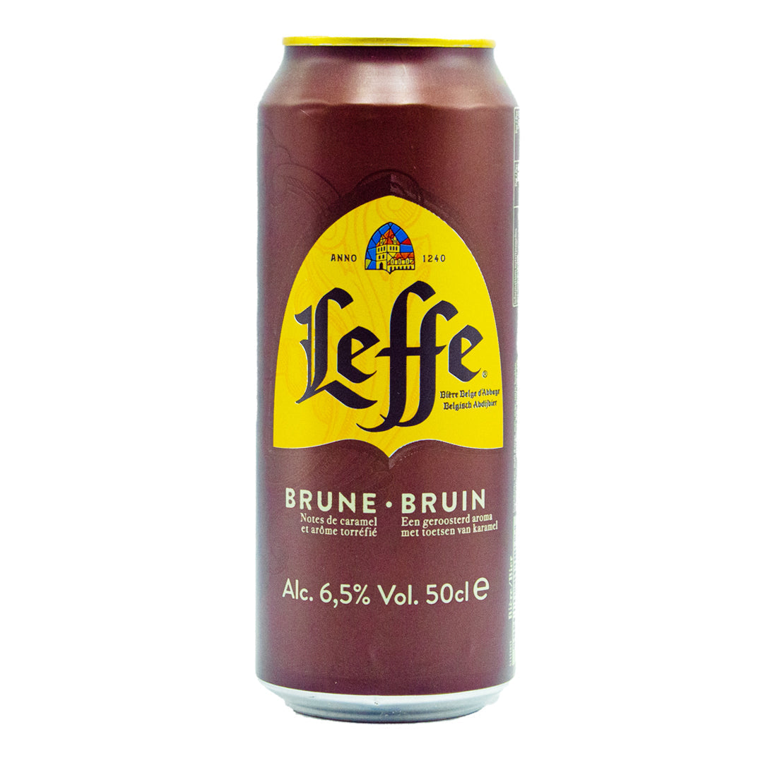 Leffe dark beer 6.5% 500ml