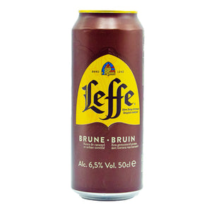 Leffe dark beer 6.5% 500ml