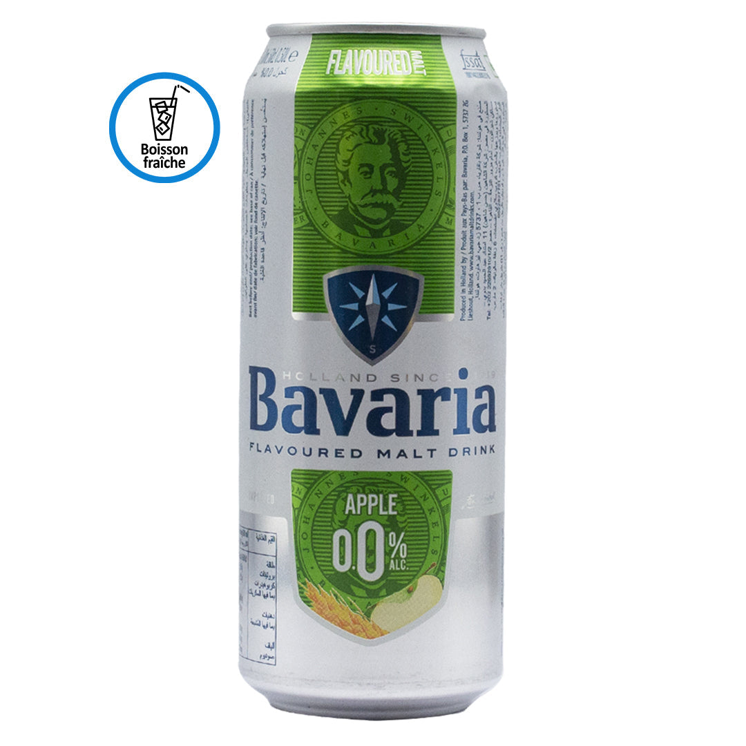 Bavaria non-alcoholic malt drink apple flavor 500ml