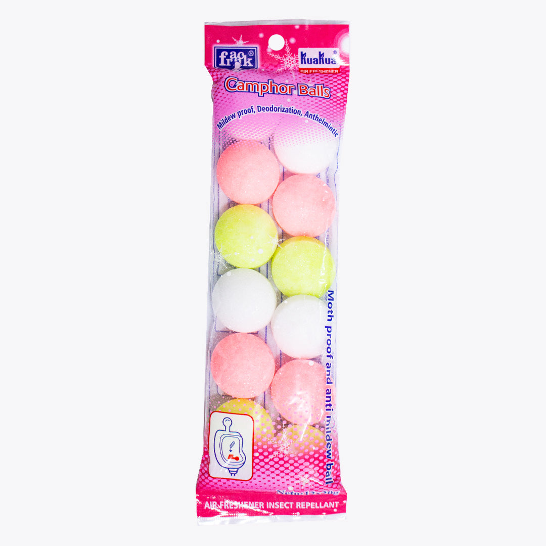 Fac Frnk camphor mothballs 12 balls 1 piece