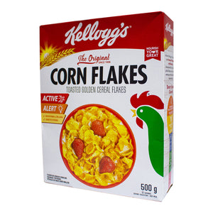 Kellogg's toasted golden cereal flakes 500g