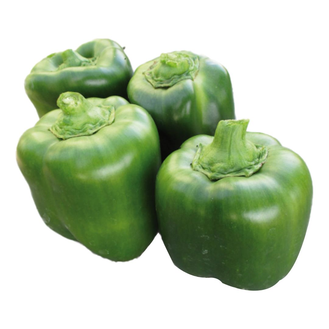 Local green bell pepper 4pcs