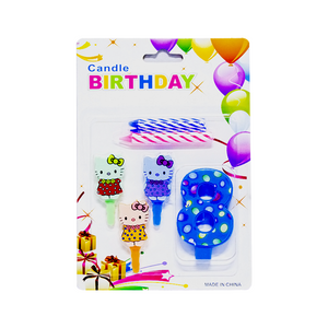 Birthday candle hbd8