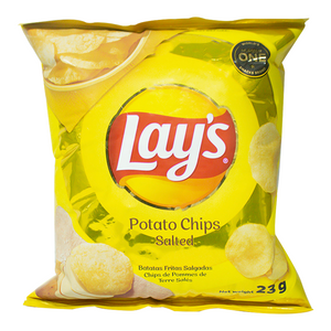 Lay's salted potato chips 23g
