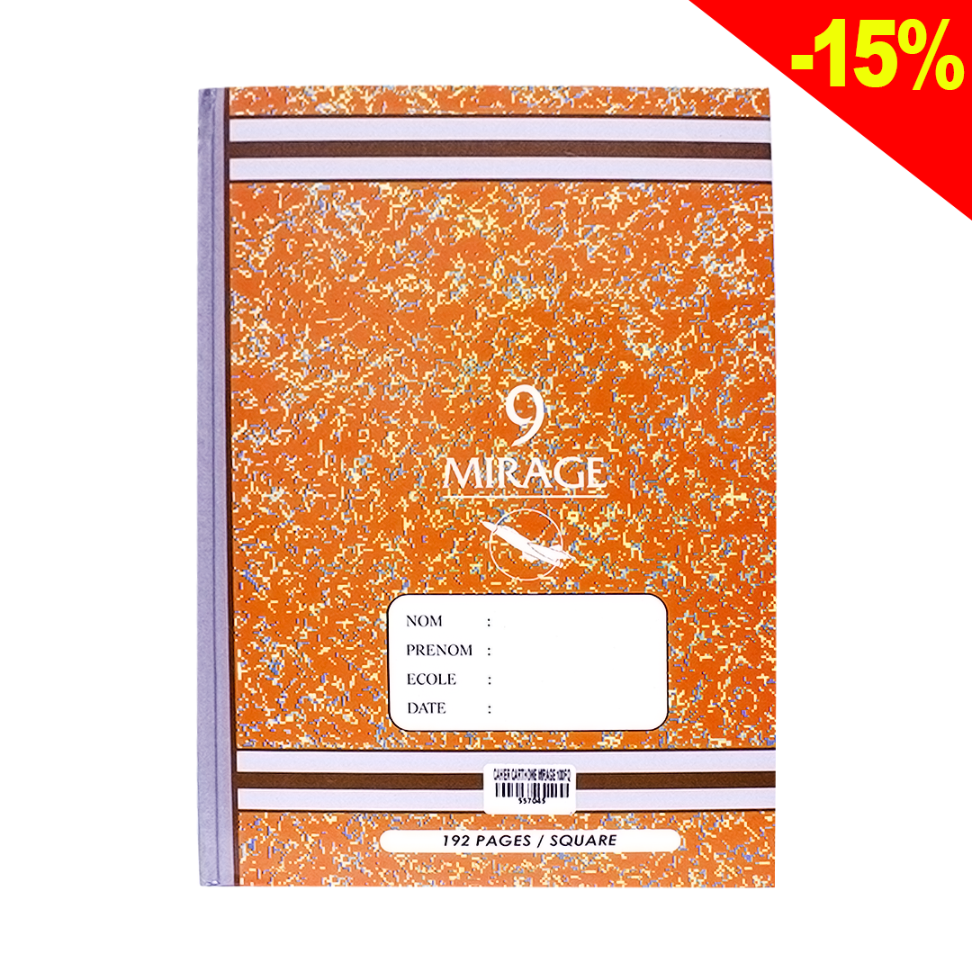 9 Mirage Notebook 192 Pages