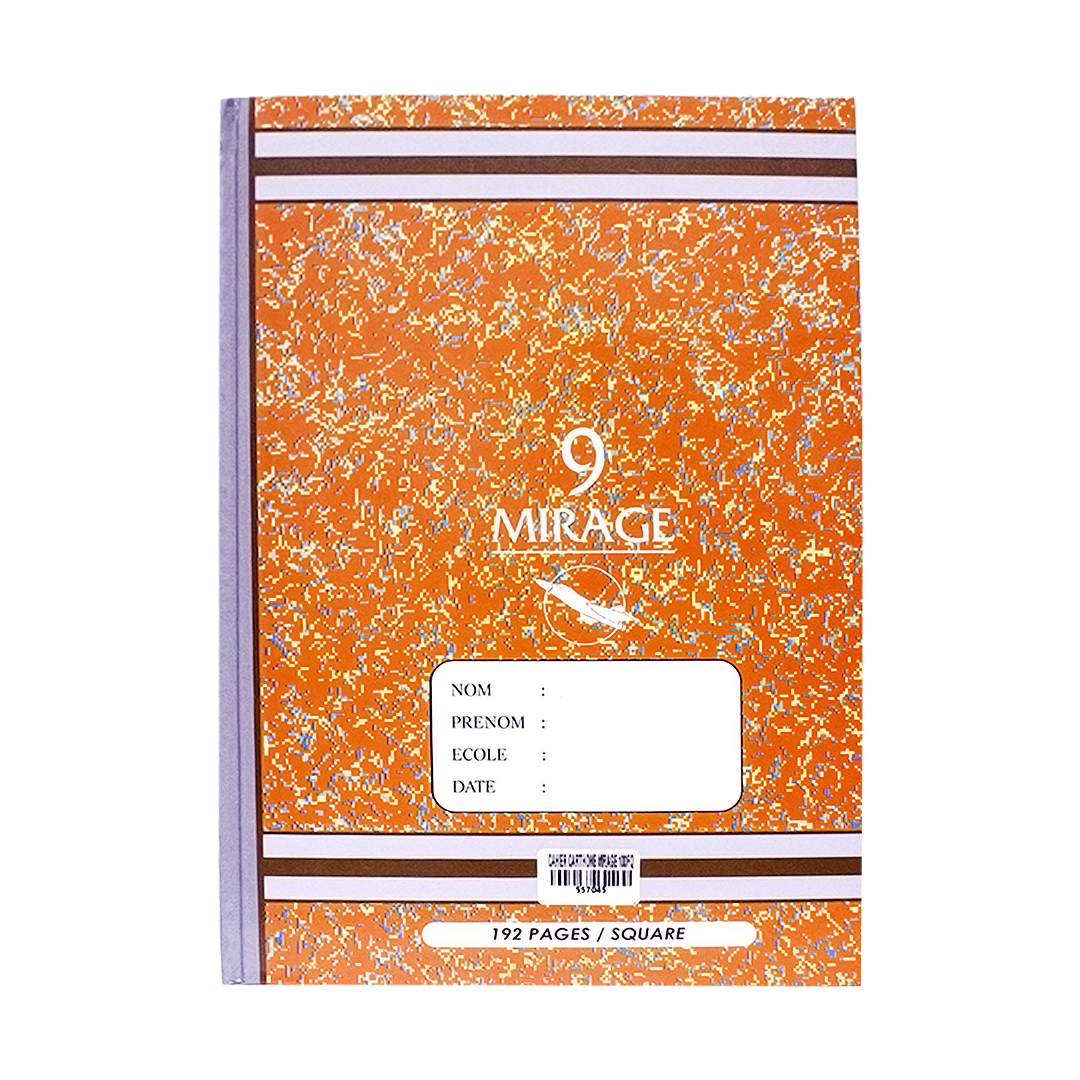 9 Mirage Notebook 192 Pages