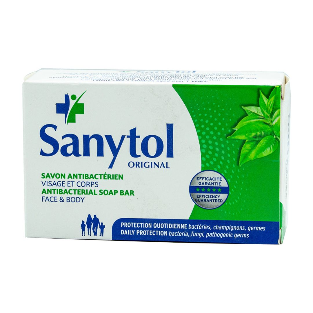 Sanytol antibacterial soap face and body original 175g