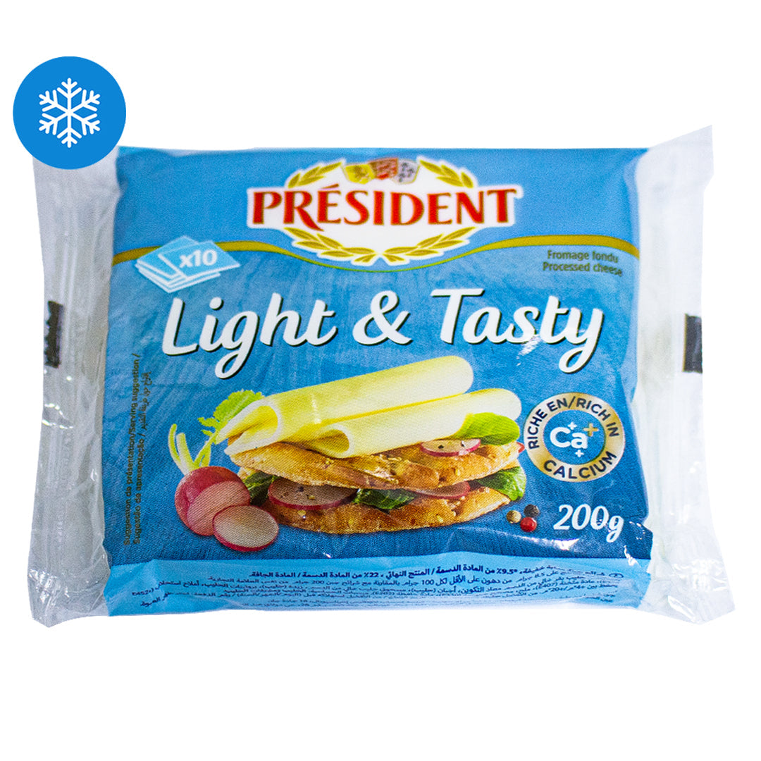President light and tasty cheese 10 pieces