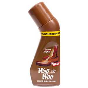 Wild Wolf Dark Brown Shoe Polish 75ml