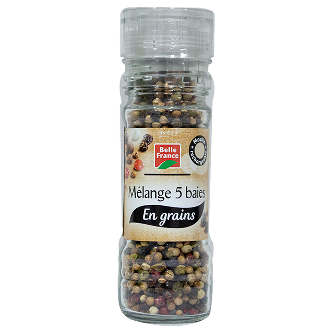 Belle France 5 pepper mix grinder 28g