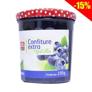 Belle France blueberry extra jam 370g