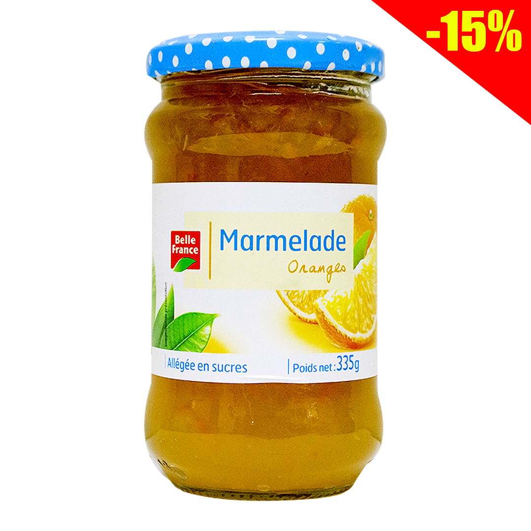 CONFITURE BELLE FRANCE MARMELADE ORANGE 335GM