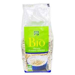 Belle France whole oat flakes bio reflex 500g