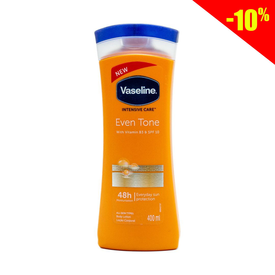 Vaseline even tone with vitamin B3 48h 400ml