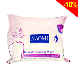 Naomi intimate cleansing wipes 20 pcs