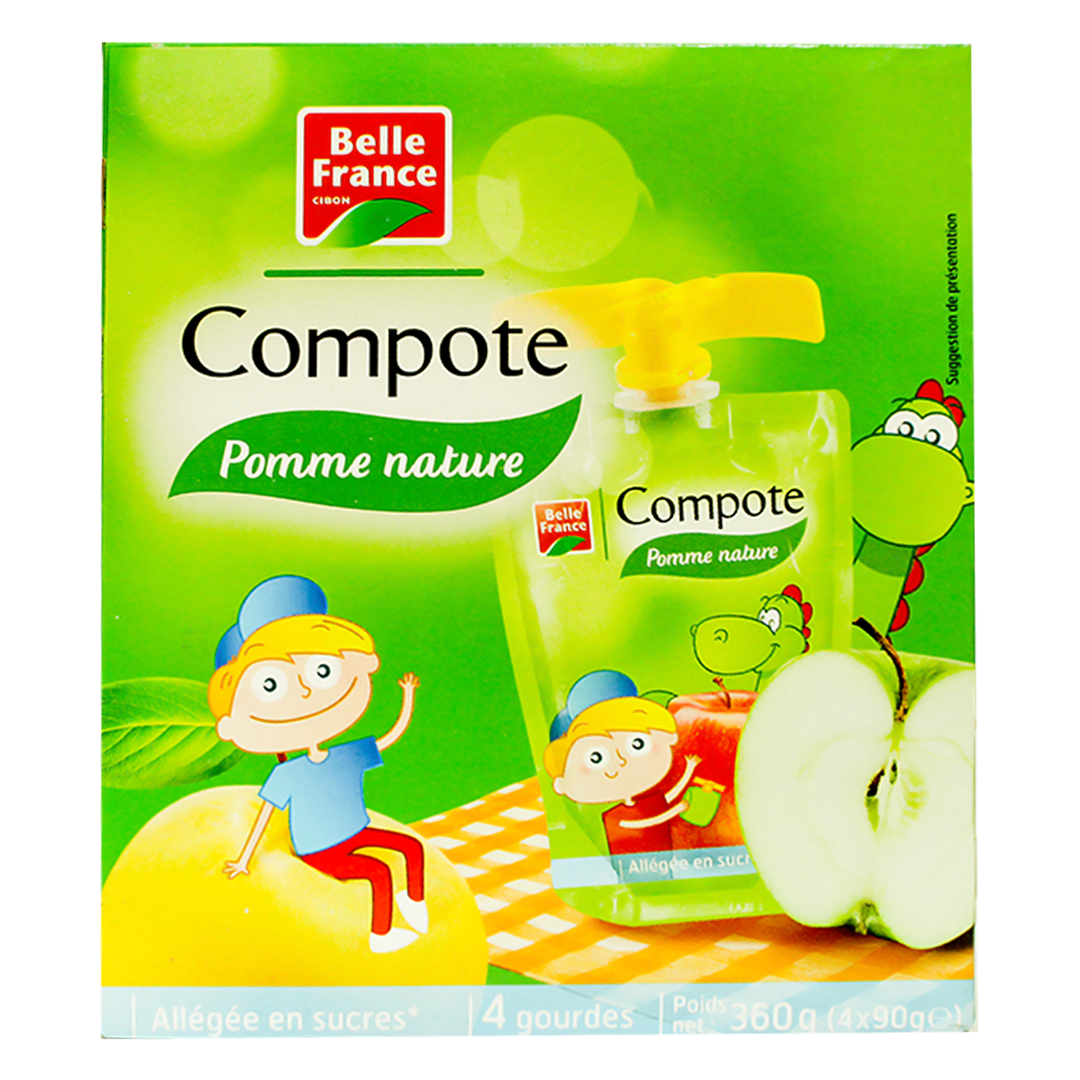 Belle France apple puree 360g