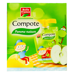 Belle France apple puree 360g