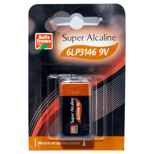 Belle France Alkaline Battery 9V
