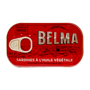 Belma sardines in vegetable oil 125g
