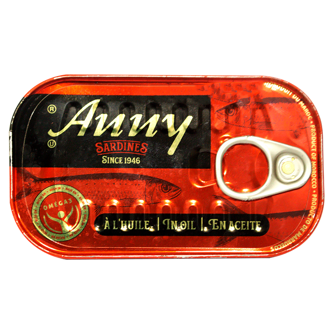 Anny sardines in oil 125g