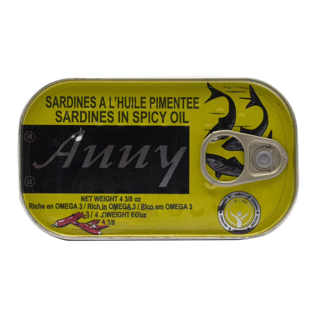 Anny sardines in spicy oil 125g