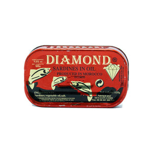 Diamond sardines in oil 125g