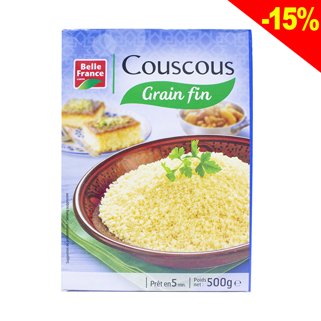 Belle France fine couscous ready in 5 mins 500g
