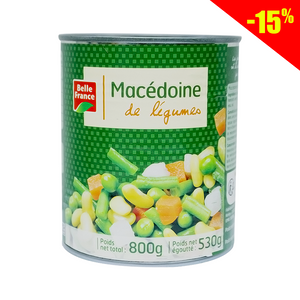 Belle France vegetable macedoine 800g
