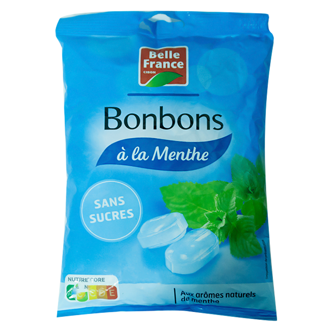 Belle France Sugar Free Mint Candy 150g