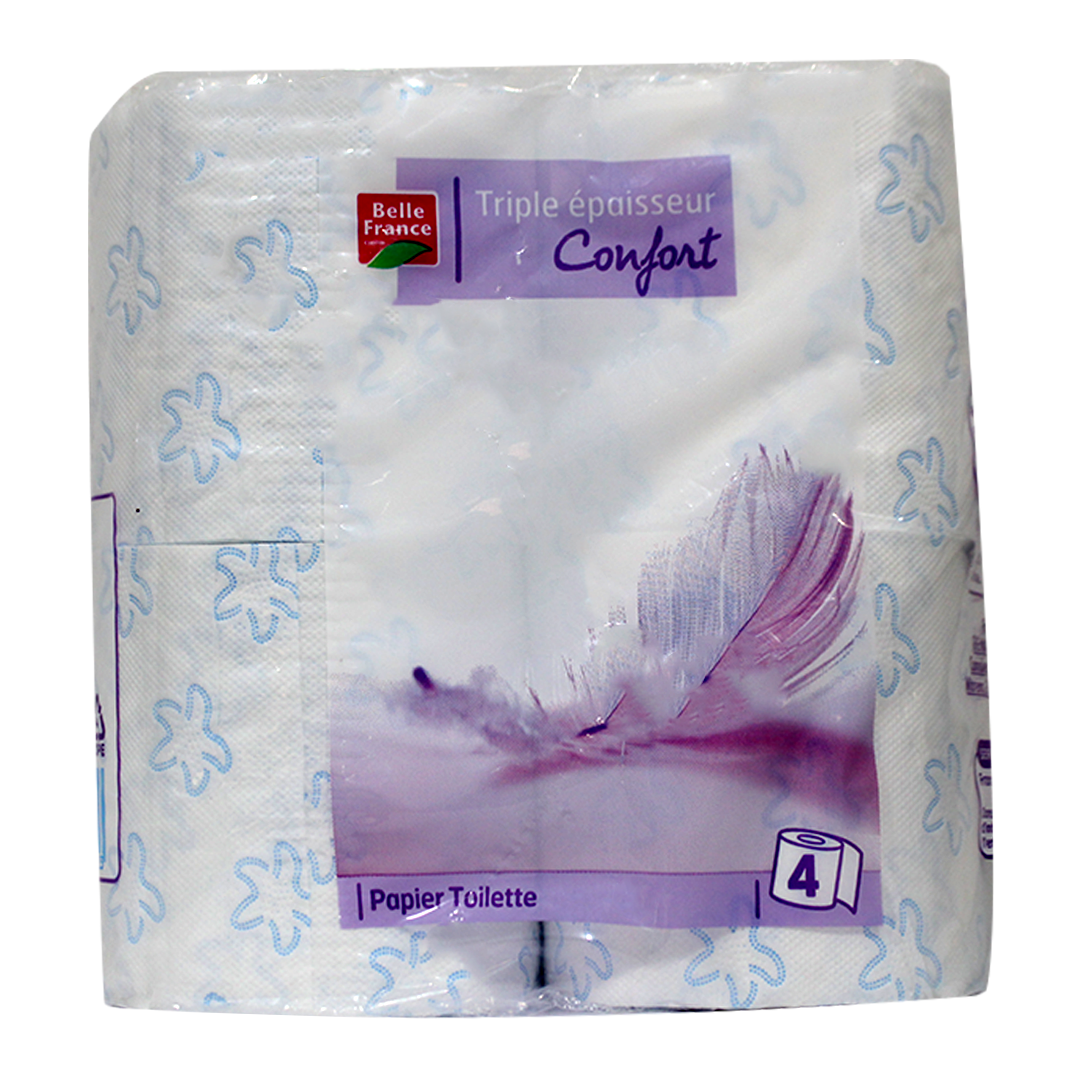 Belle France toilet paper comfort 4 rolls