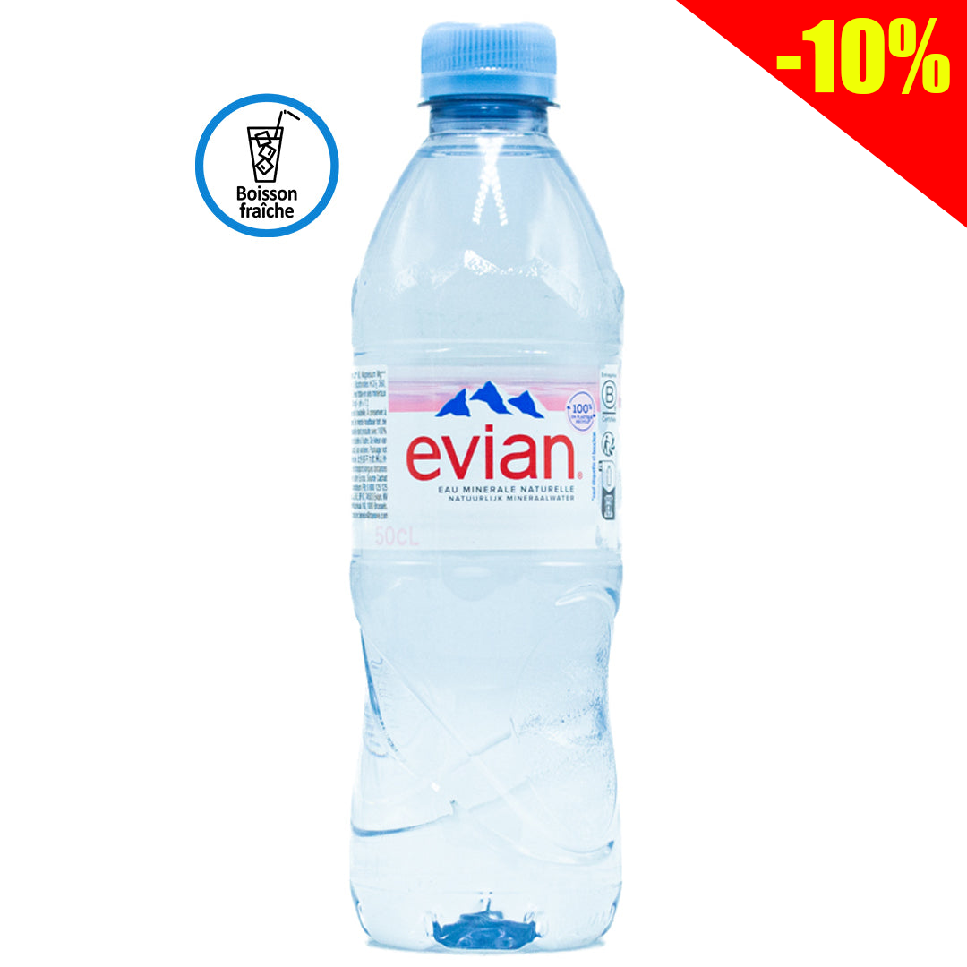 Evian natural mineral water 500ml