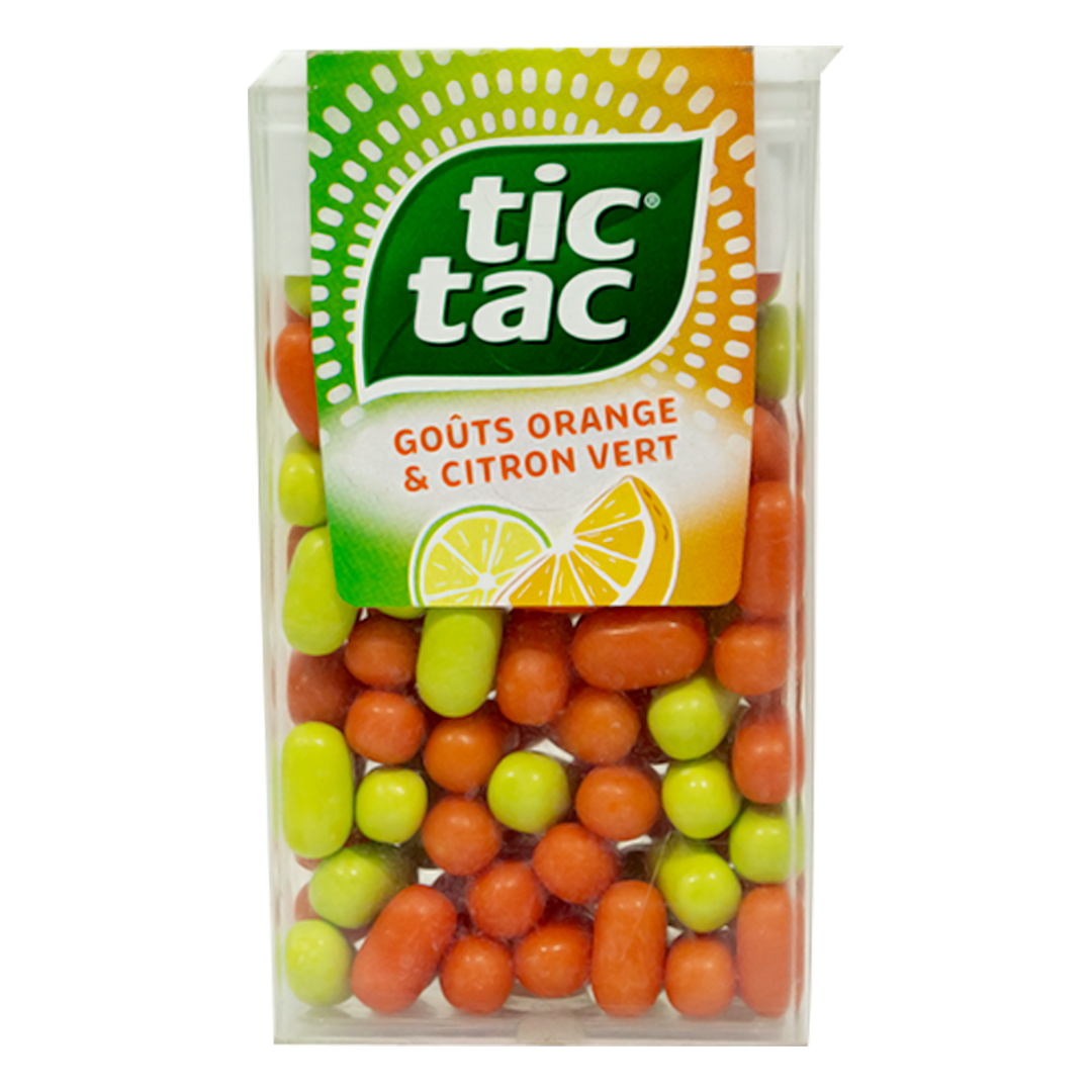 Tic Tac chewing gum lime & orange 54g