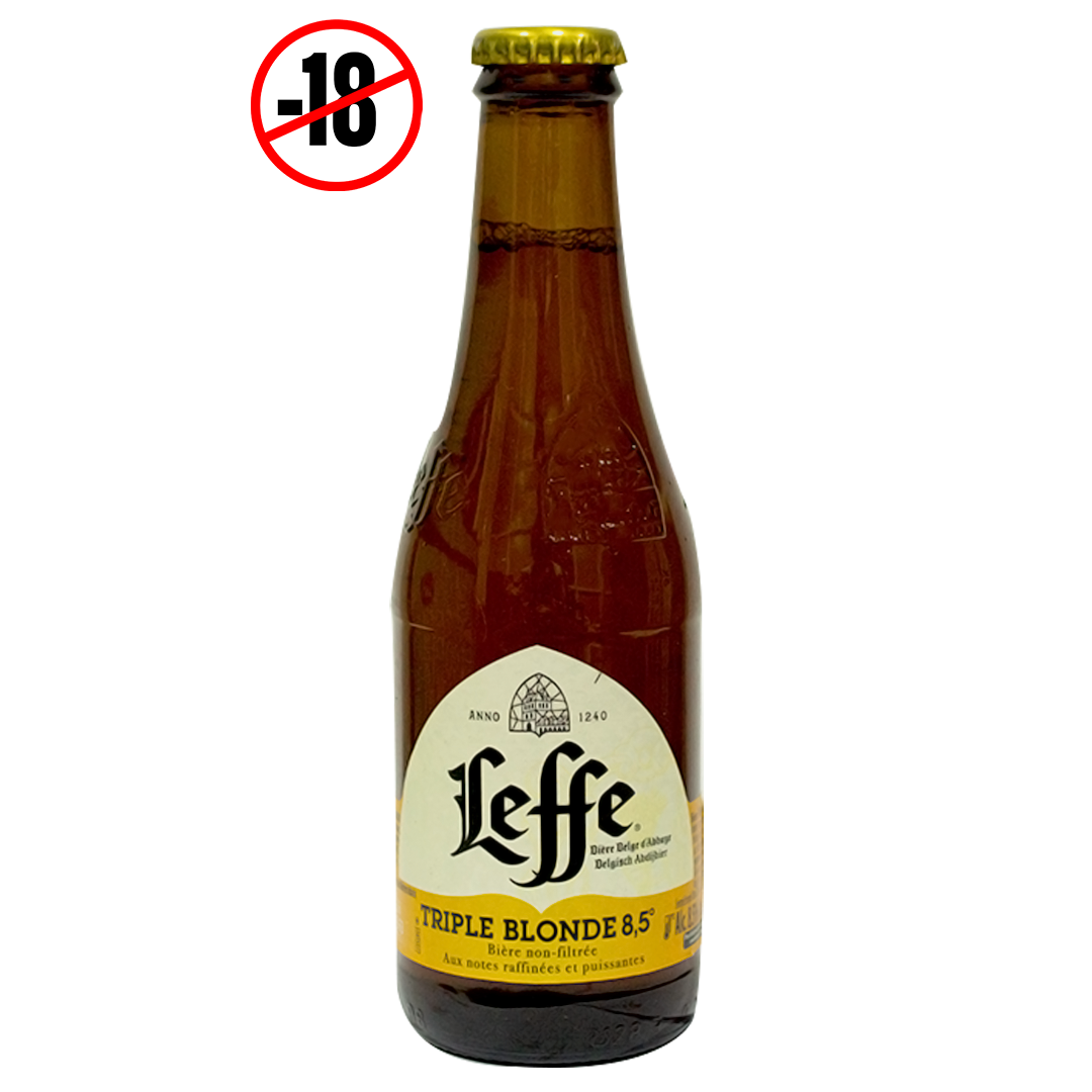 Leffe blond triple beer 8.5% vol 250ml