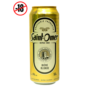 Saint Omer luxury blonde beer 5% 500ml
