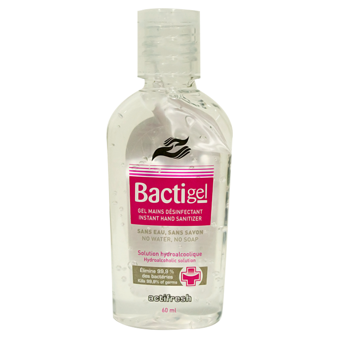 Bactigel Actifresh sanitizer gel 60ml