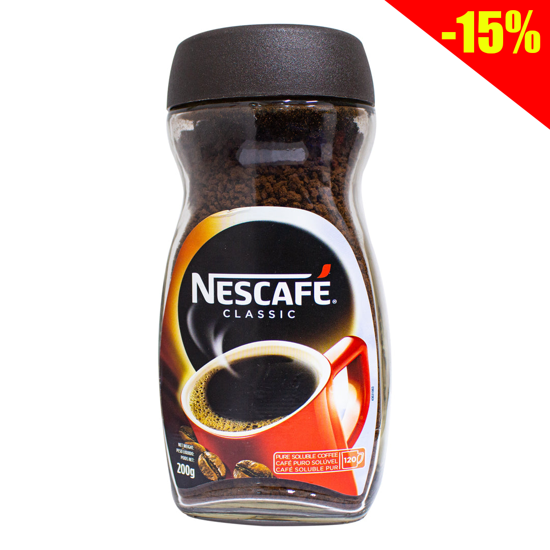 Nescafe Classic Pure Soluble Coffee 200g