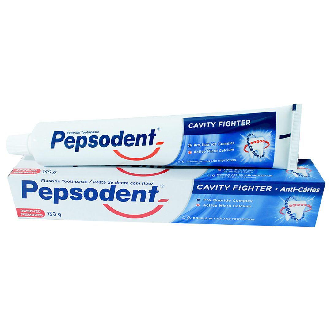 Pepsodent cavity fighter toothpaste double action 150g