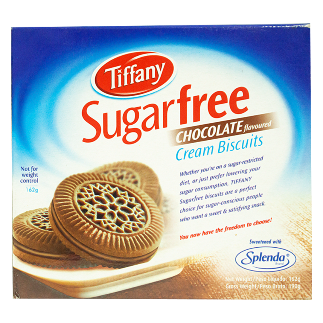 Tiffany sugar-free choco biscuits 162g