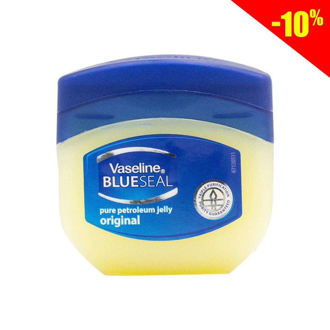 Vaseline pure petroleum jelly original blue seal 100ml