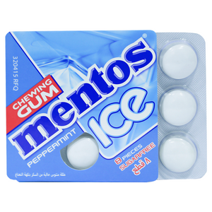 Mentos chewing gum peppermint 8 pieces 11.4g