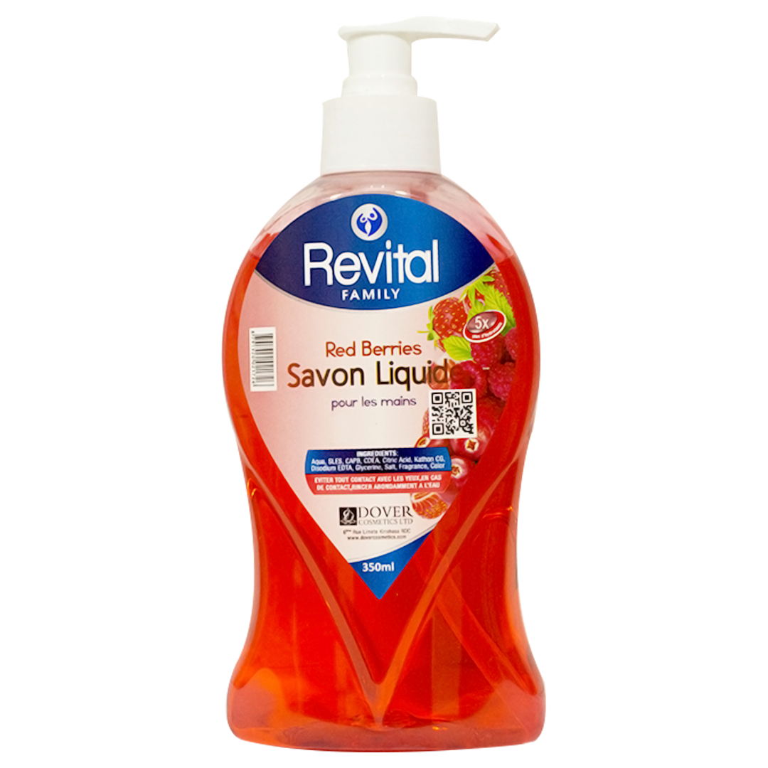 Revital red fruit revitalizing soap 350ml