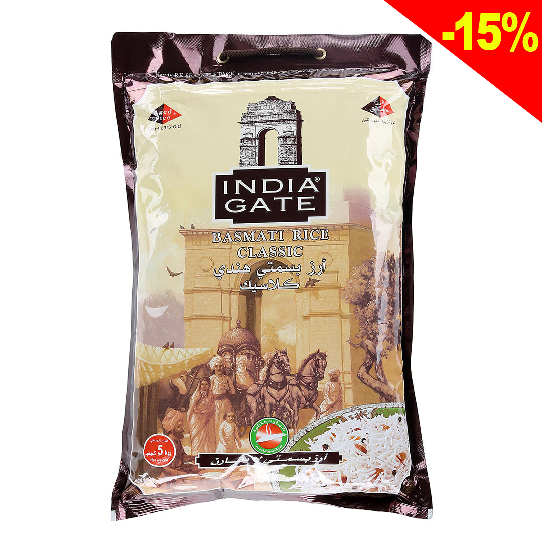 Basmati rice classic India Gate 5kg