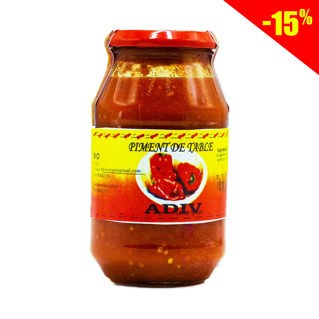 Adiv organic table chili 750g