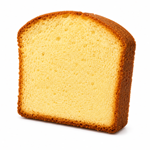 Cake Slice Plain 1 Piece
