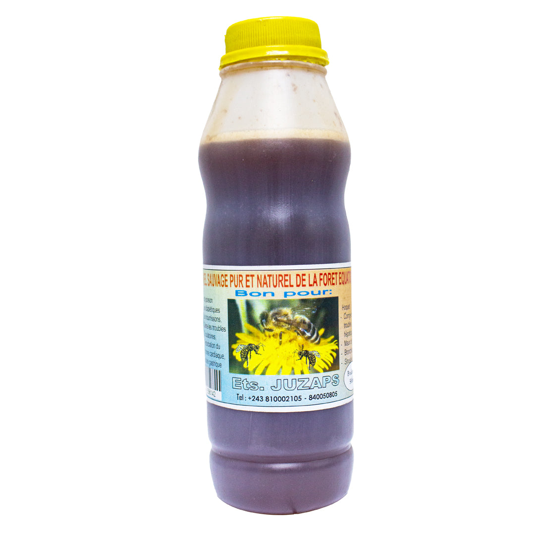 Juzap pure and natural honey from the equatorial forest 500ml